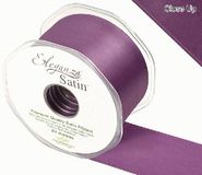 Eleganza Double Faced Satin 50mm x 20m Damson No.48 - Ribbons