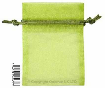 Eleganza bags 7cm x 10cm (10pcs) Pistachio No.27 - Gift Boxes / Bags