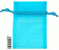 Eleganza bags 7cm x 10cm (10pcs) Turquoise No.55 - Gift Boxes / Bags