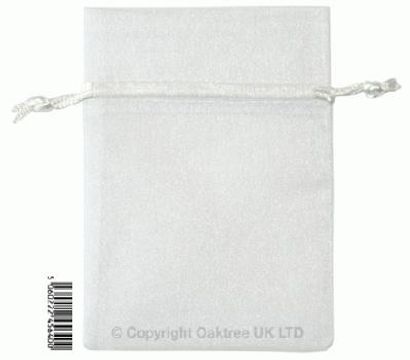 Eleganza bags 9cm x 12.5cm (10pcs) White No.01 - Gift Boxes / Bags