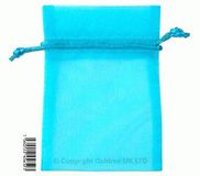 Eleganza bags 9cm x 12.5cm (10pcs) Turquoise No.55 - Gift Boxes / Bags