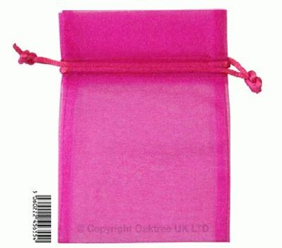 Eleganza bags 9cm x 12.5cm (10pcs) Fuchsia No.28 - Gift Boxes / Bags