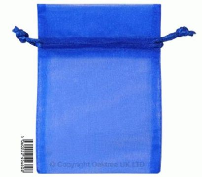 Eleganza bags 9cm x 12.5cm (10pcs) Royal Blue No.18 - Gift Boxes / Bags