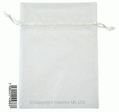 Eleganza bags 12cm x 17cm (10pcs) White No.01 - Gift Boxes / Bags