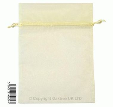 Eleganza bags 12cm x 17cm (10pcs) Ivory No.61 - Gift Boxes / Bags