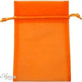 Eleganza bags 12cm x 17cm (10pcs) Orange No.04 - Gift Boxes / Bags