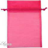 Eleganza bags 12cm x 17cm (10pcs) Deep Cerise No.30 - Gift Boxes / Bags