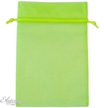 Eleganza bags 15cm x 22.5cm (10pcs) Lime green No.14 - Gift Boxes / Bags