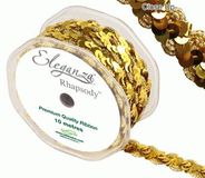 Eleganza Rhapsody 18mm x 10m Gold No.35 - Ribbons