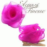 Eleganza Finesse Clip Roses Fuchsia - Clearance