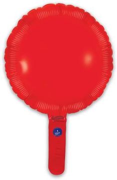 Oaktree 9inch Red Round (Flat) - Foil Balloons