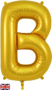 Oaktree 34inch Letter B Gold - Foil Balloons