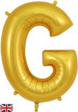 Oaktree 34inch Letter G Gold - Foil Balloons