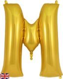 Oaktree 34inch Letter M Gold - Foil Balloons