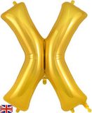 Oaktree 34inch Letter X Gold - Foil Balloons