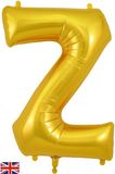 Oaktree 34inch Letter Z Gold - Foil Balloons