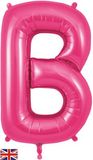 Oaktree 34inch Letter B Pink - Foil Balloons