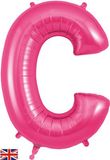 Oaktree 34inch Letter C Pink - Foil Balloons