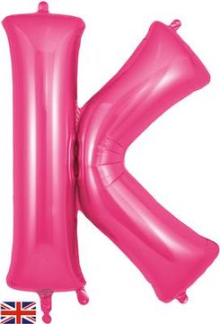 Oaktree 34inch Letter K Pink - Foil Balloons