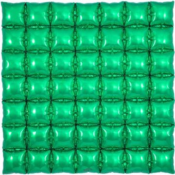 Oaktree 36inch Green 7x7 Waffle Packaged - Foil Balloons