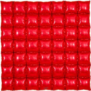 Oaktree 36inch Red 7x7 Waffle Packaged - Foil Balloons