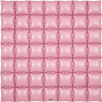 Oaktree 36inch Matte Pink 7x7 Waffle Packaged - Foil Balloons