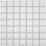 Oaktree 36inch Matte White 7x7 Waffle Packaged - Foil Balloons