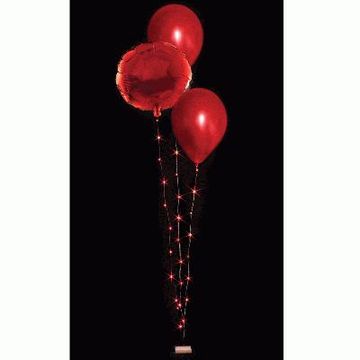 BalloonLite Triple Set Red - L.E.D Lights