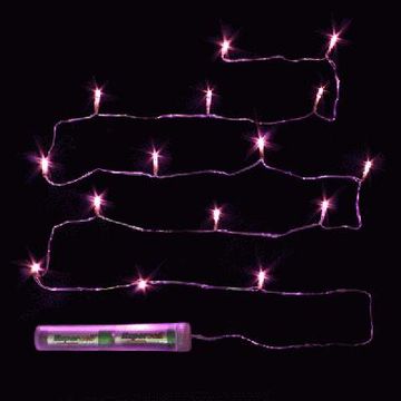 Décor Lites Submersible 15 Light Set Pink - L.E.D Lights