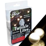 DécorLites 20mm TwinkleLites Warm White Pack/10pcs - L.E.D Lights