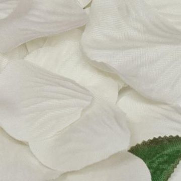 Eleganza Rose Petals - Ivory 164pcs - Accessories