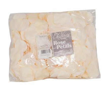 Eleganza Rose Petals x 1000pcs Cream No.62 - Accessories