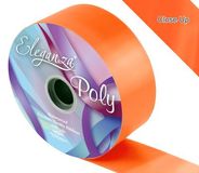 Eleganza Poly Ribbon 50mm x 91m (100yds) No.04 Orange - Ribbons