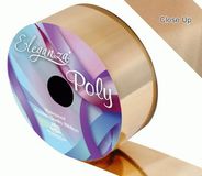 Eleganza Poly Ribbon 50mm x 25m Metallic Gold - Ribbons