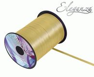 Eleganza Poly Curling Ribbon 5mm x500yds No.35 Gold - Ribbons