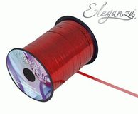 Eleganza Poly Curling Ribbon Metallic 5mm x250yds Red - Ribbons