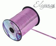 Eleganza Poly Curling Ribbon Holographic 5mm x250yds Lt.Pink - Ribbons