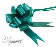 Eleganza Poly Pull Bows 30mm x 30pcs Emerald Green No.15 - Pullbows