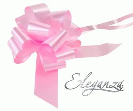 Eleganza Poly Pull Bows 50mm x 20pcs Lt.Pink No.21 - Pullbows