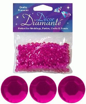 Décor Diamanté™ 6mm 28g bag, Cerise - Accessories