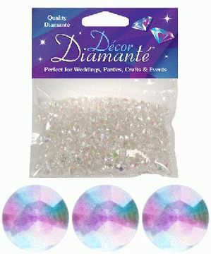 Décor Diamanté™ 6mm 28g bag, Iridescent - Accessories