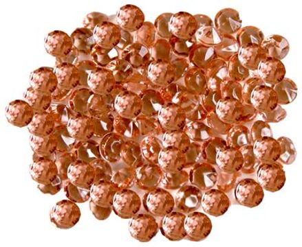 6mm Décor Diamante Diamonds 28g No.87 Rose Gold - Accessories