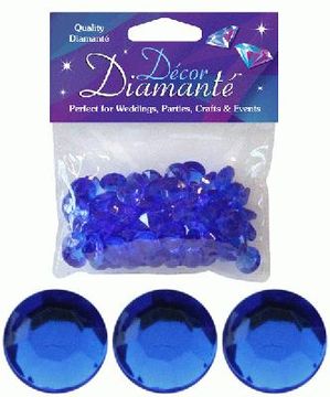 Décor Diamanté™ 12mm 28g bag, Sapphire Blue - Accessories