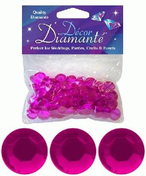 Décor Diamanté™ 12mm 28g bag, Cerise - Accessories