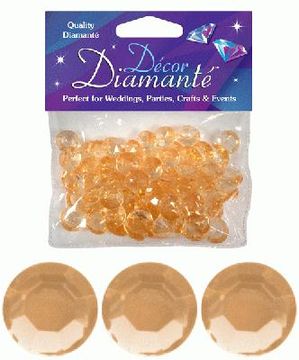 Décor Diamanté™ 12mm 28g bag, Gold - Accessories