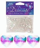 Décor Diamanté™ 12mm Hearts 28g bag Iridescent - Accessories