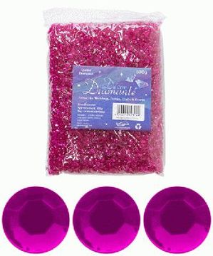 Décor Diamanté™ 6mm 500g Bulk bag, Cerise - Accessories