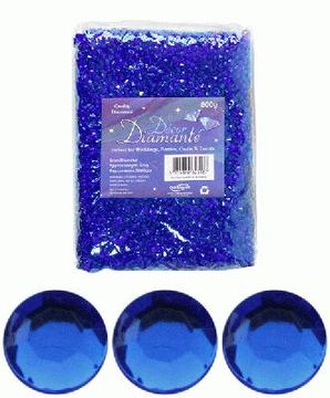 Décor Diamanté™ 6mm 500g Bulk bag, Sapphire Blue - Accessories