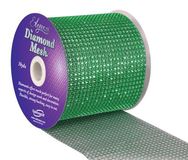 Eleganza Diamond Mesh 12cm x 9.1m Green No.50 - Accessories