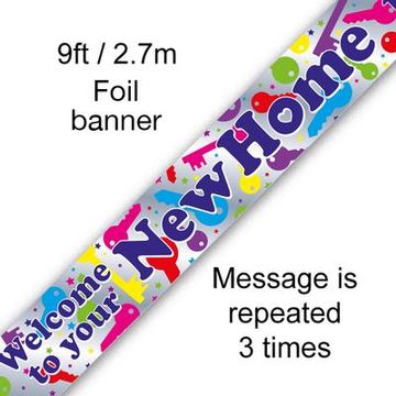 Welcome to your New Home - Banners & Bunting